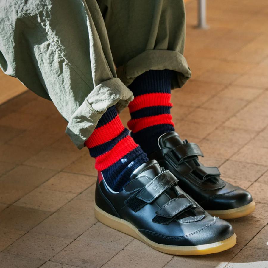 ROTOTO（ロトト） リサイクルコットン ストライプソックス 靴下 日本製 / メンズ レディース | ROTOTO | 07