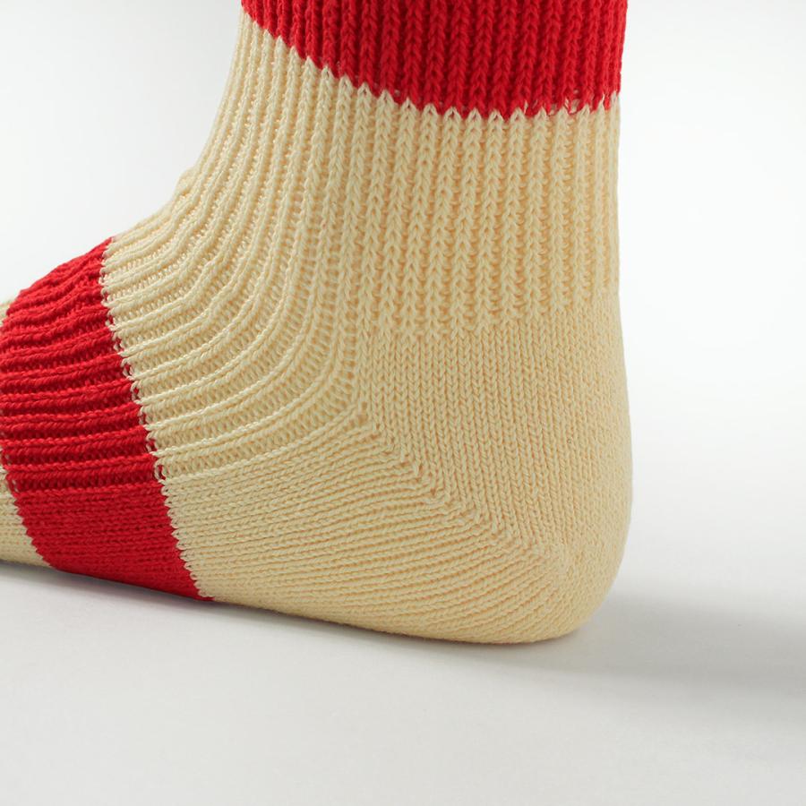 ROTOTO（ロトト） リサイクルコットン ストライプソックス 靴下 日本製 / メンズ レディース | ROTOTO | 12