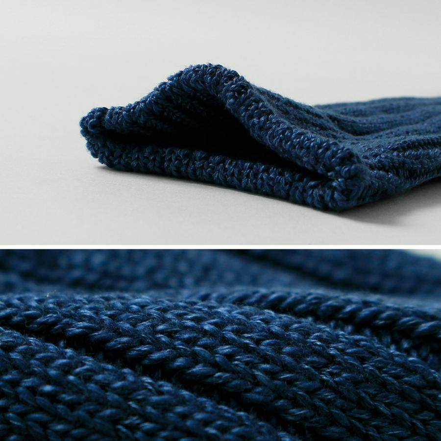 ROTOTO（ロトト） オーガニックコットン インディゴ トーン ソックス 日本製 / メンズ レディース ユニセックス 靴下 | ROTOTO | 08