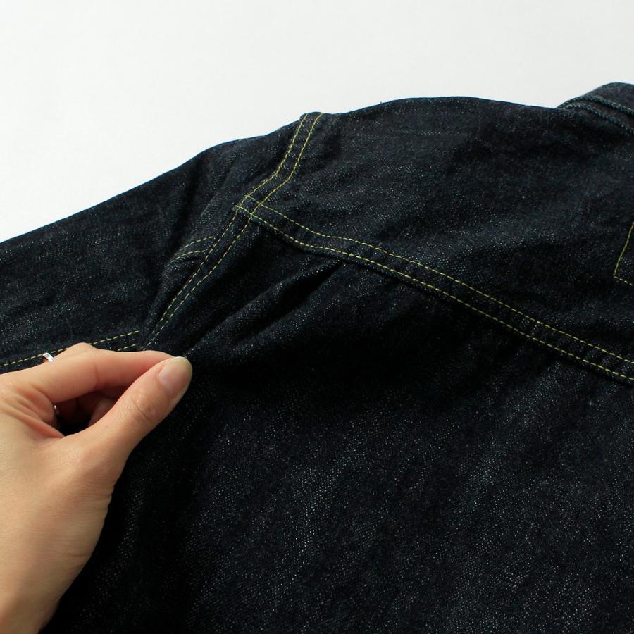 FOB FACTORY（FOBファクトリー） F2460 大戦モデル デニムブラウス ジャケット 日本製 / メンズ セルビッチ Gジャン | FOB FACTORY | 11