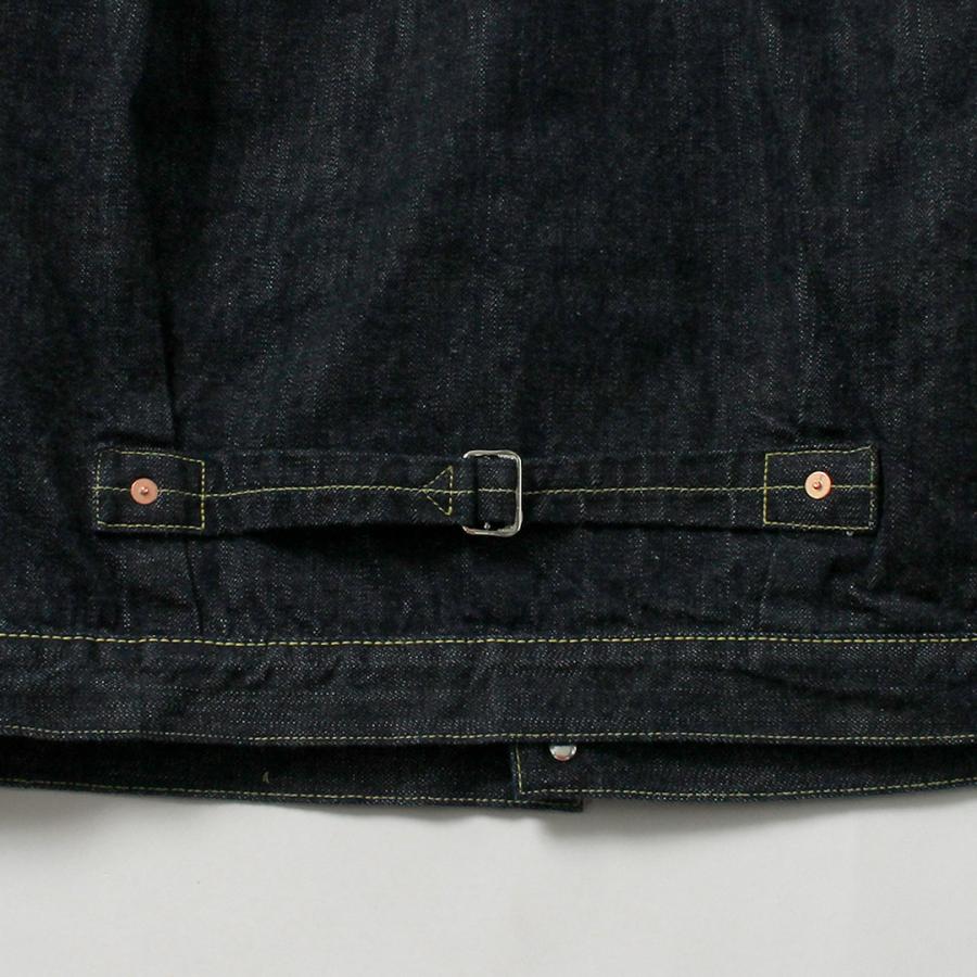 FOB FACTORY（FOBファクトリー） F2460 大戦モデル デニムブラウス ジャケット 日本製 / メンズ セルビッチ Gジャン | FOB FACTORY | 12