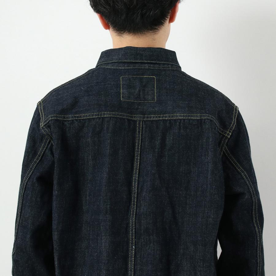FOB FACTORY（FOBファクトリー） F2460 大戦モデル デニムブラウス ジャケット 日本製 / メンズ セルビッチ Gジャン | FOB FACTORY | 13
