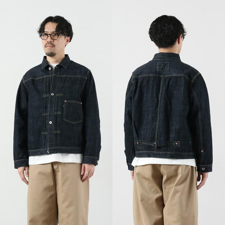 FOB FACTORY（FOBファクトリー） F2460 大戦モデル デニムブラウス ジャケット 日本製 / メンズ セルビッチ Gジャン | FOB FACTORY | 14