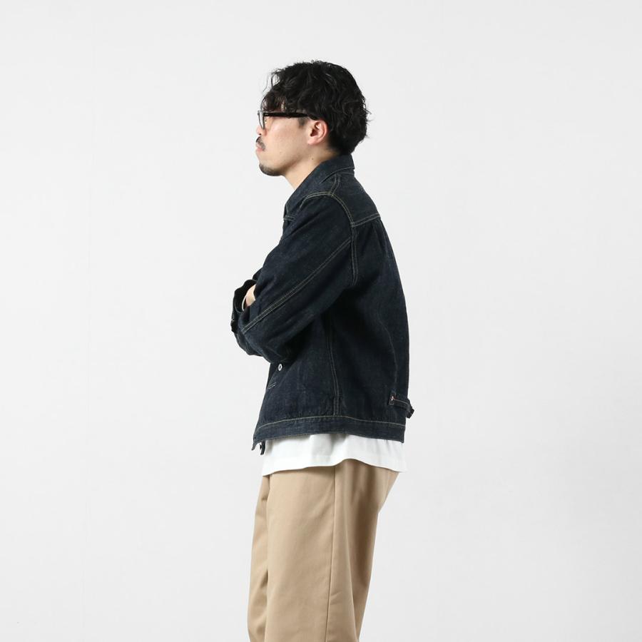 FOB FACTORY（FOBファクトリー） F2460 大戦モデル デニムブラウス ジャケット 日本製 / メンズ セルビッチ Gジャン | FOB FACTORY | 15