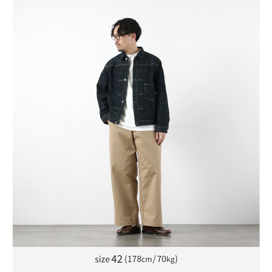 FOB FACTORY（FOBファクトリー） F2460 大戦モデル デニムブラウス ジャケット 日本製 / メンズ セルビッチ Gジャン | FOB FACTORY | 03