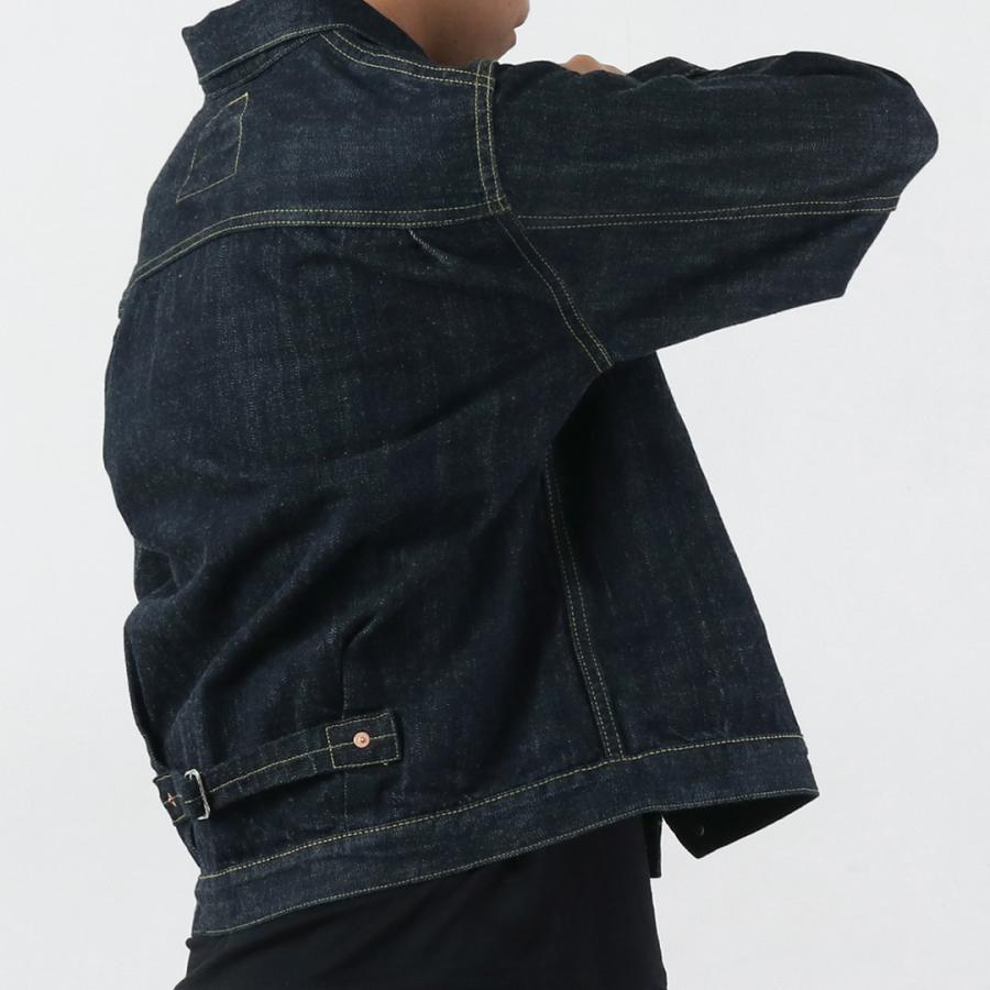 FOB FACTORY（FOBファクトリー） F2460 大戦モデル デニムブラウス ジャケット 日本製 / メンズ セルビッチ Gジャン | FOB FACTORY | 07
