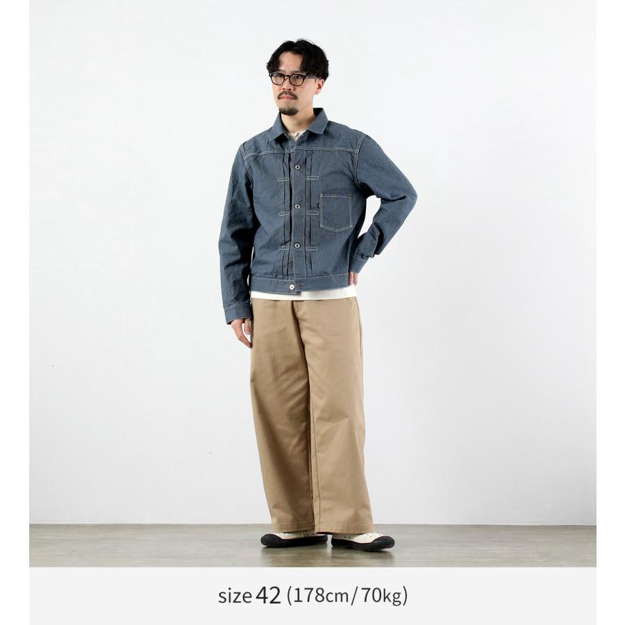 FOB FACTORY（FOBファクトリー） F2463 ヒッコリー 1stタイプ ジャケット 日本製 / メンズ アウター ワーク | FOB FACTORY | 03