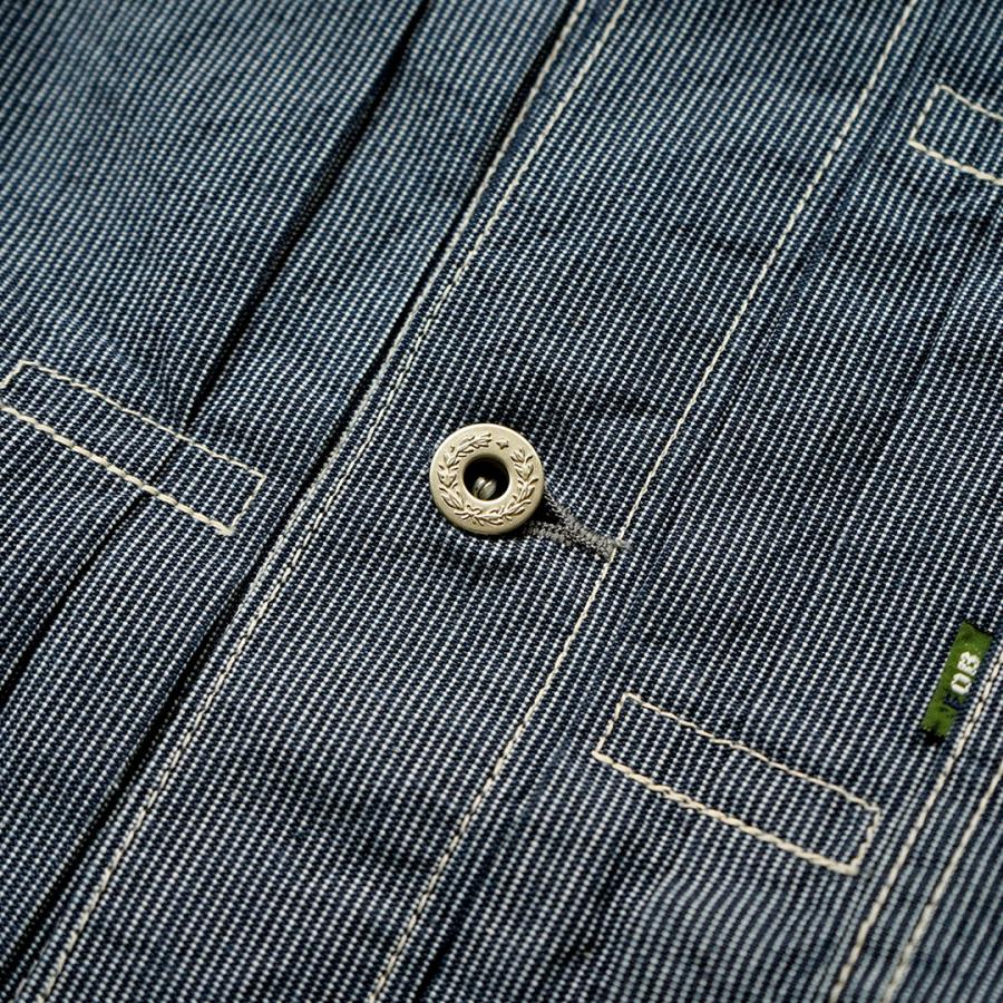 FOB FACTORY（FOBファクトリー） F2463 ヒッコリー 1stタイプ ジャケット 日本製 / メンズ アウター ワーク | FOB FACTORY | 08