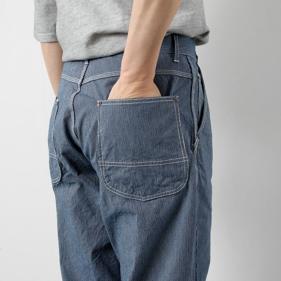 FOB FACTORY（FOBファクトリー） F0548 ヒッコリー ワークパンツ 日本製 / メンズ ワーク | FOB FACTORY | 11