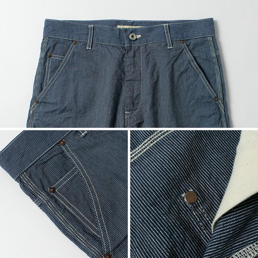 FOB FACTORY（FOBファクトリー） F0548 ヒッコリー ワークパンツ 日本製 / メンズ ワーク | FOB FACTORY | 13