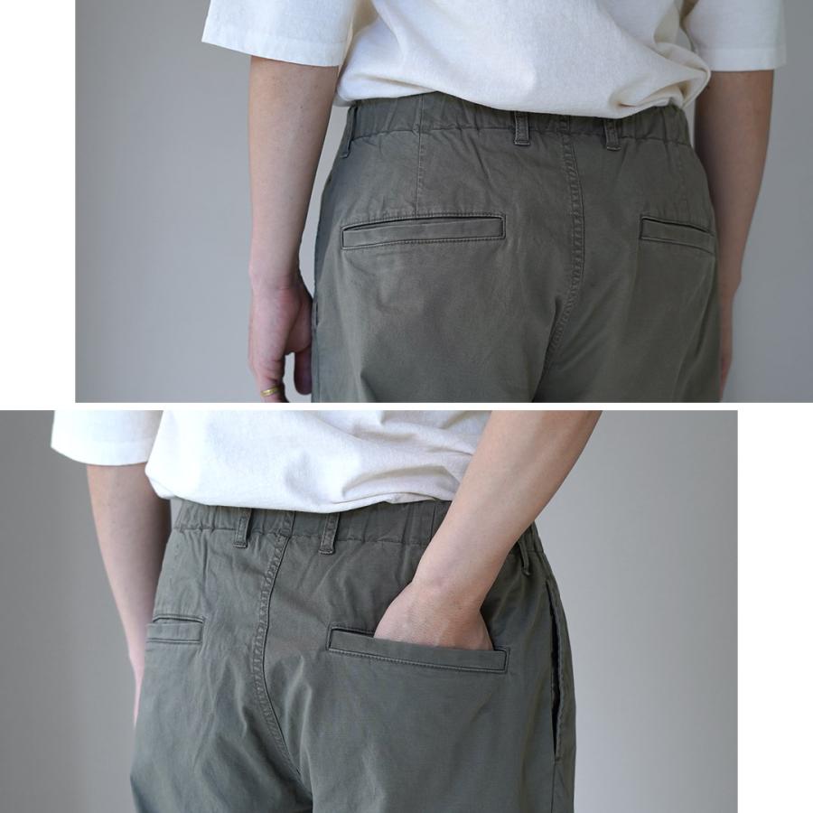 FOB FACTORY（F.O.Bファクトリー） F0549 ストレッチツイル イージーパンツ / メンズ コットン ウエストゴム 日本製 | FOB FACTORY | 13