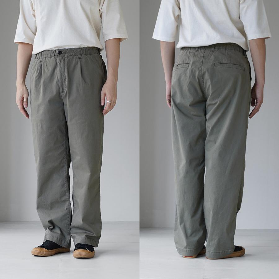 FOB FACTORY（F.O.Bファクトリー） F0549 ストレッチツイル イージーパンツ / メンズ コットン ウエストゴム 日本製 | FOB FACTORY | 14