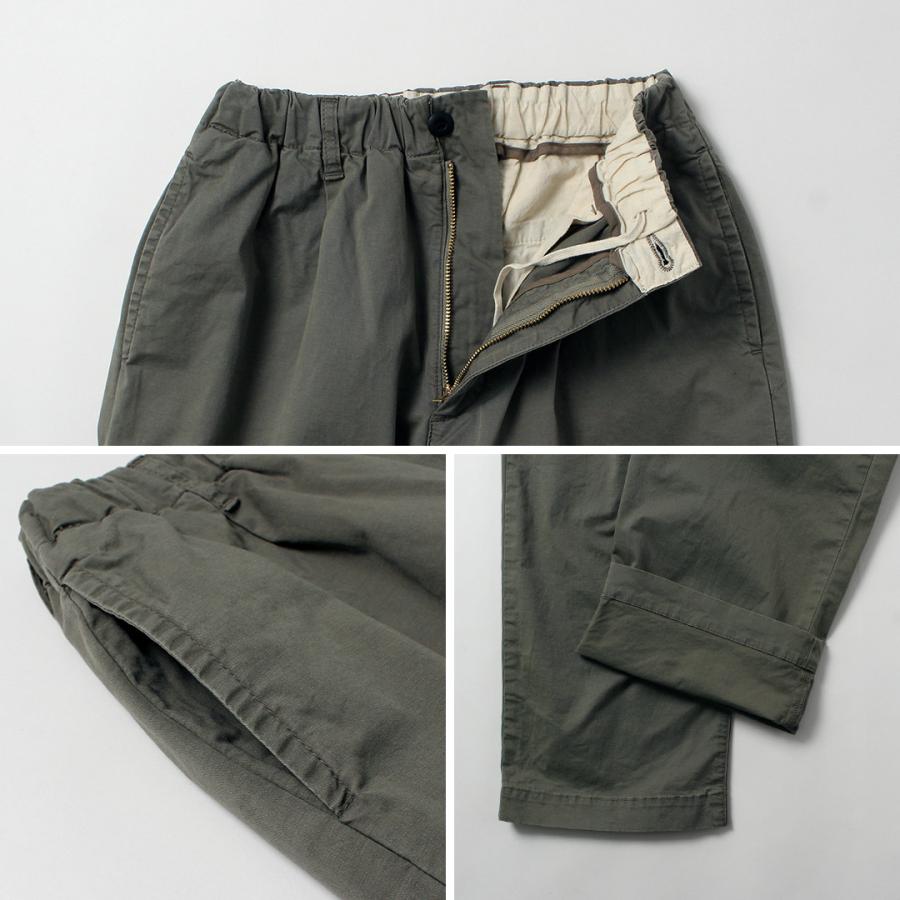 FOB FACTORY（F.O.Bファクトリー） F0549 ストレッチツイル イージーパンツ / メンズ コットン ウエストゴム 日本製 | FOB FACTORY | 15