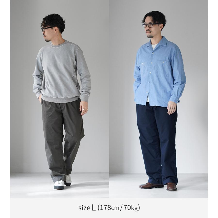 FOB FACTORY（F.O.Bファクトリー） F0549 ストレッチツイル イージーパンツ / メンズ コットン ウエストゴム 日本製 | FOB FACTORY | 06