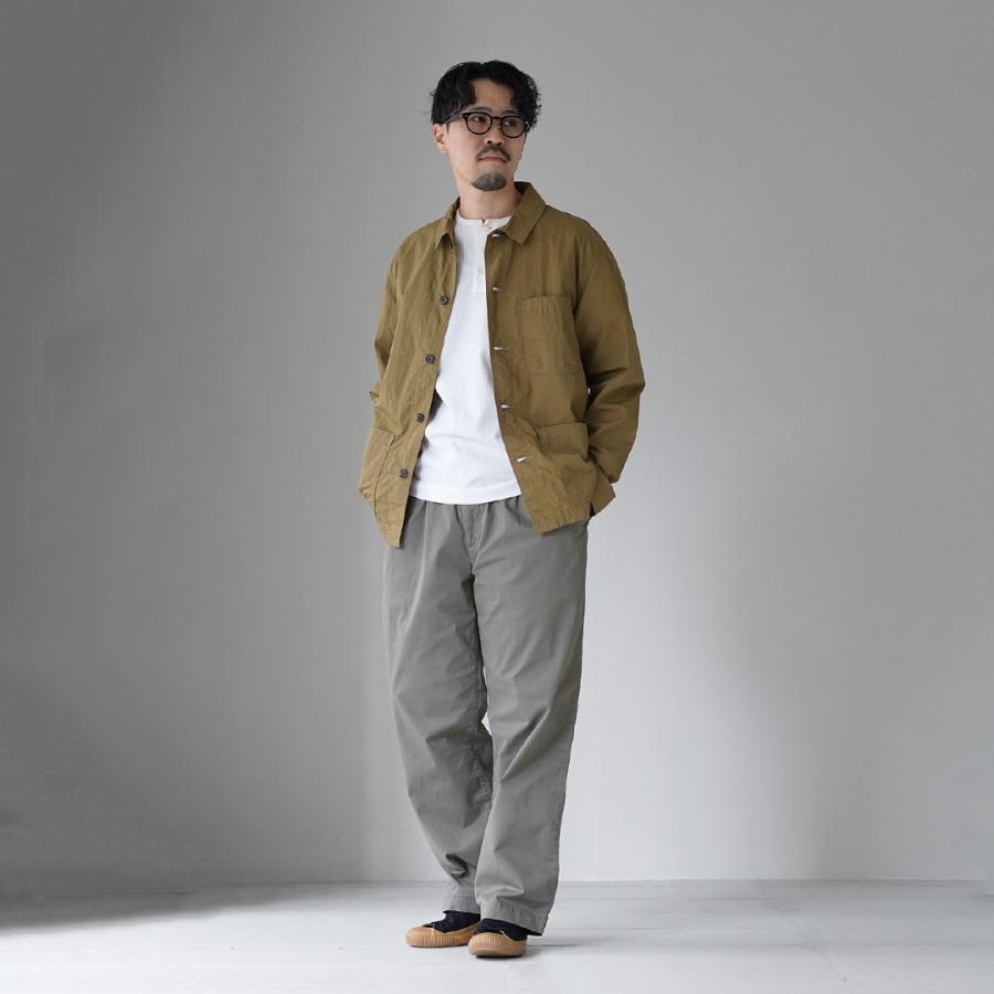 FOB FACTORY（F.O.Bファクトリー） F0549 ストレッチツイル イージーパンツ / メンズ コットン ウエストゴム 日本製 | FOB FACTORY | 07