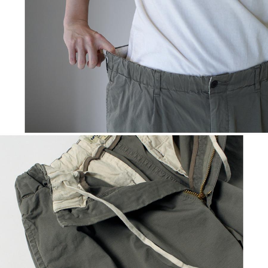 FOB FACTORY（F.O.Bファクトリー） F0549 ストレッチツイル イージーパンツ / メンズ コットン ウエストゴム 日本製 | FOB FACTORY | 10