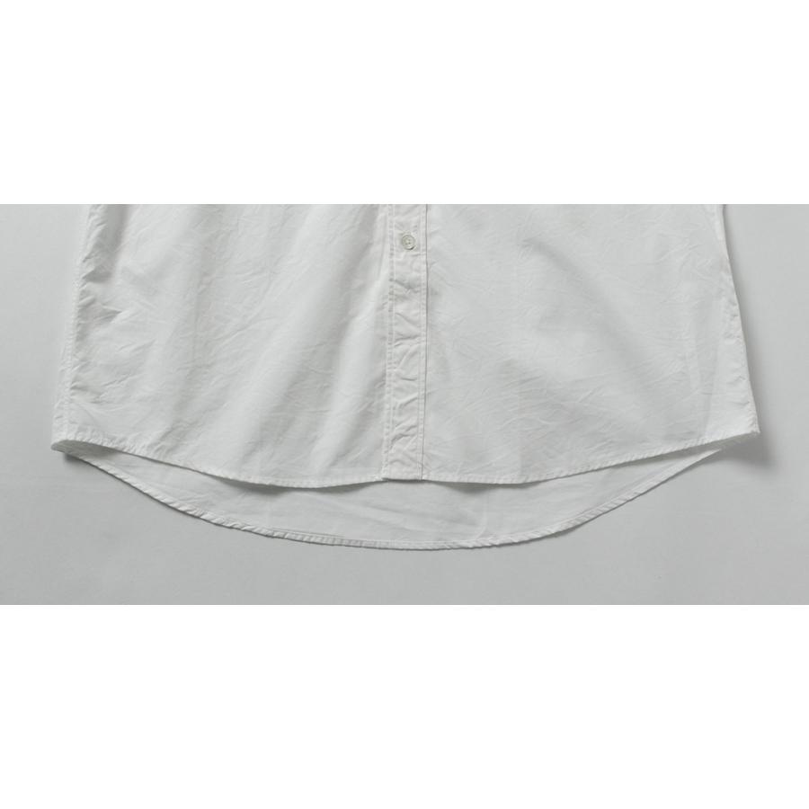 SHUTTLE NOTES（シャトルノーツ） 高密度ポプリン レギュラーカラーシャツ / メンズ シャツ 長袖 コットン 日本製 | shuttle notes | 17