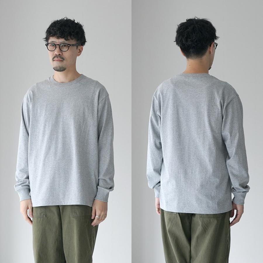 COTTON RESEARCH CLUB（コットン リサーチ クラブ） 6.6oz 長袖 丸胴Tシャツ / 無地 メンズ ロンT カットソー 日本製 |  | 15
