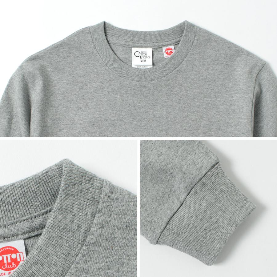 COTTON RESEARCH CLUB（コットン リサーチ クラブ） 6.6oz 長袖 丸胴Tシャツ / 無地 メンズ ロンT カットソー 日本製 |  | 16