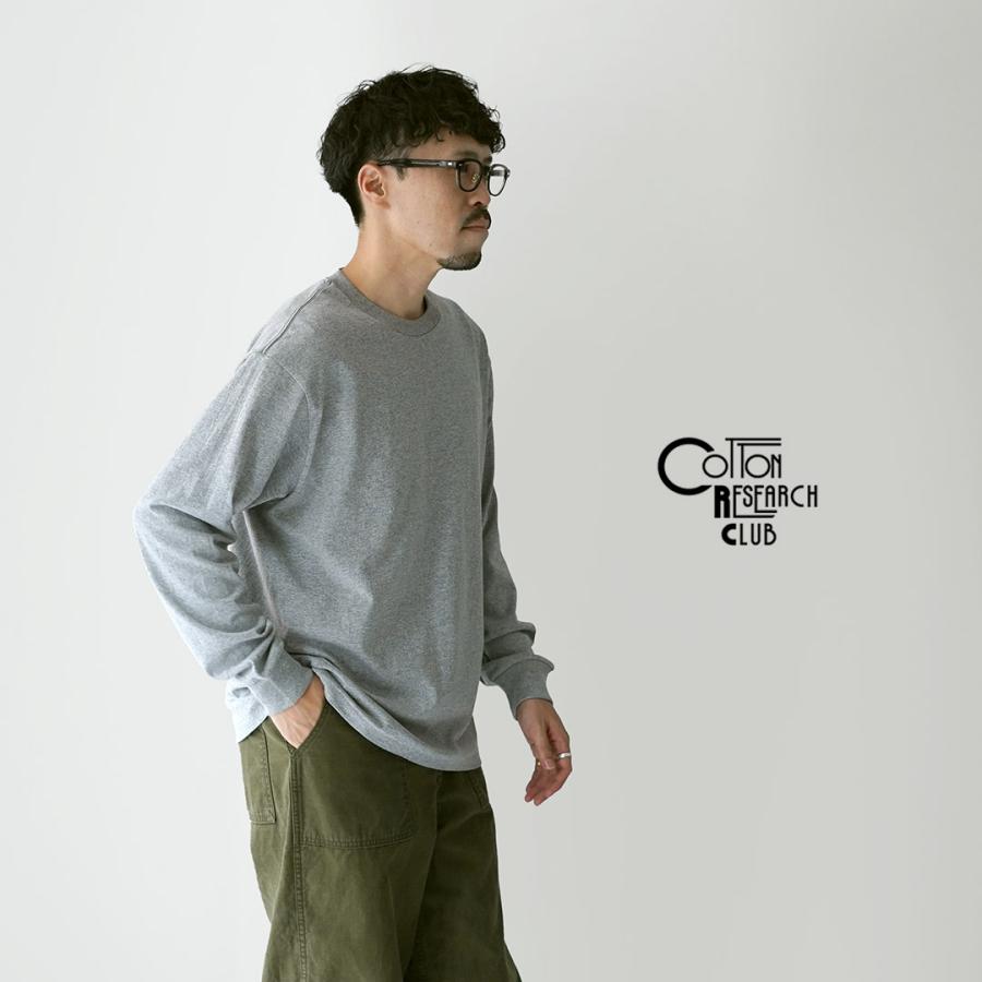 COTTON RESEARCH CLUB（コットン リサーチ クラブ） 6.6oz 長袖 丸胴Tシャツ / 無地 メンズ ロンT カットソー 日本製 |  | 08