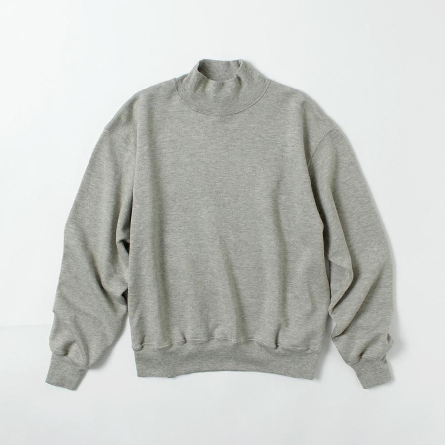 LIFiLL（リフィル） コットニー モックネック スウェット / メンズ トップス 長袖 インナー スーピマコットン 無地 | LIFiLL | 05