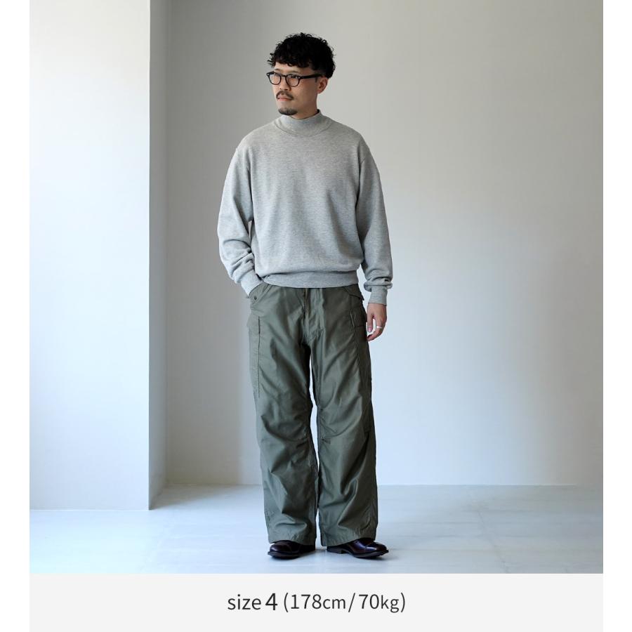 LIFiLL（リフィル） コットニー モックネック スウェット / メンズ トップス 長袖 インナー スーピマコットン 無地 | LIFiLL | 06