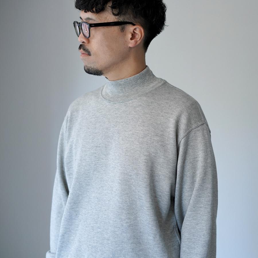 LIFiLL（リフィル） コットニー モックネック スウェット / メンズ トップス 長袖 インナー スーピマコットン 無地 | LIFiLL | 11