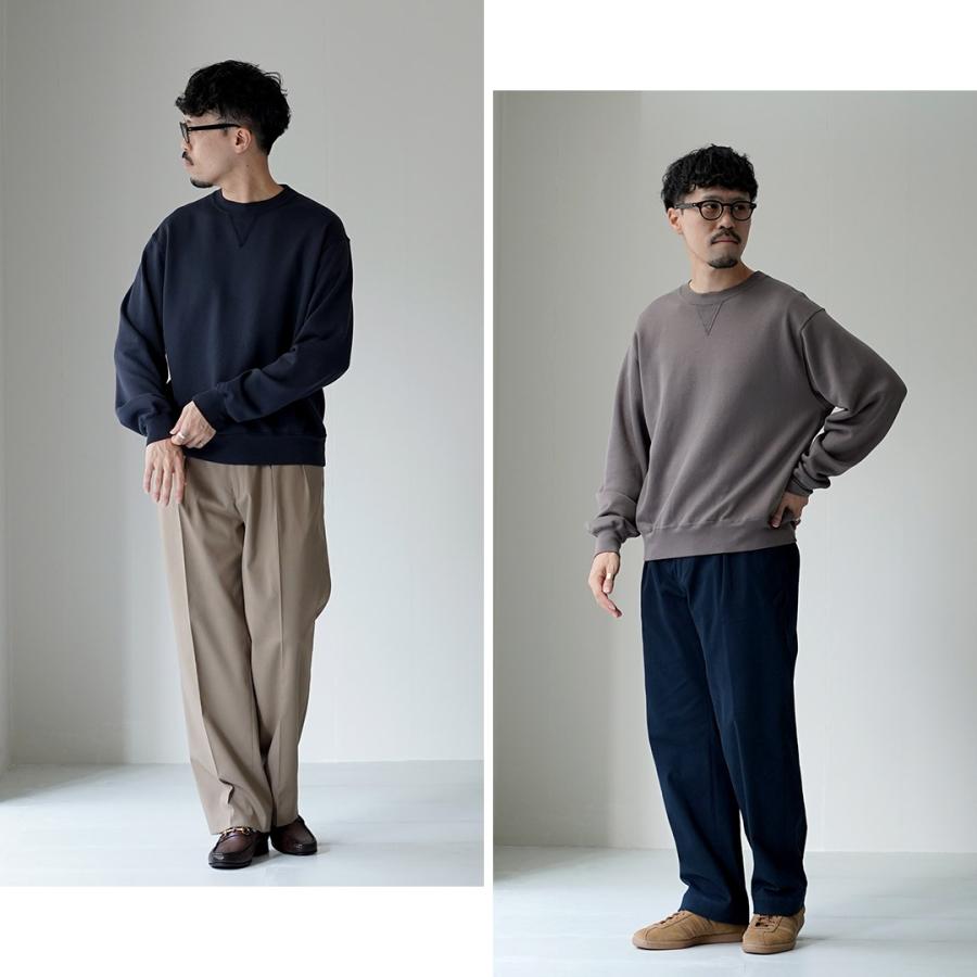 LIFiLL（リフィル） コットニー ベーシック スウェット / メンズ トップス 長袖 インナー スーピマコットン 無地 | LIFiLL | 16