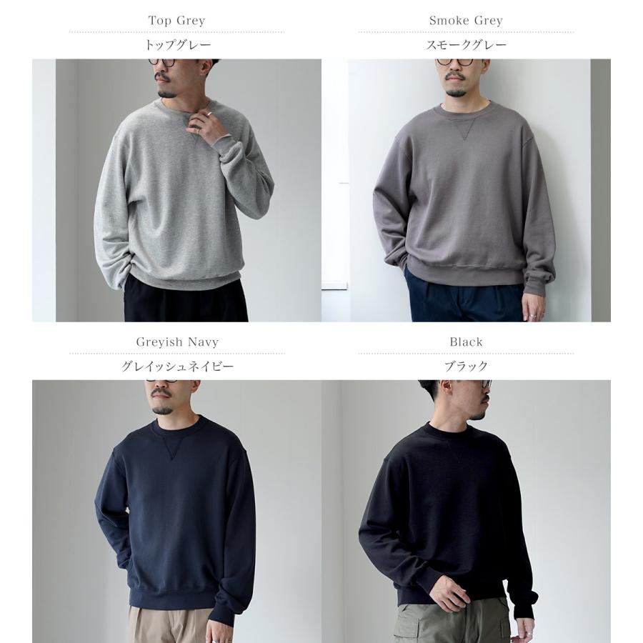 LIFiLL（リフィル） コットニー ベーシック スウェット / メンズ トップス 長袖 インナー スーピマコットン 無地 | LIFiLL | 05