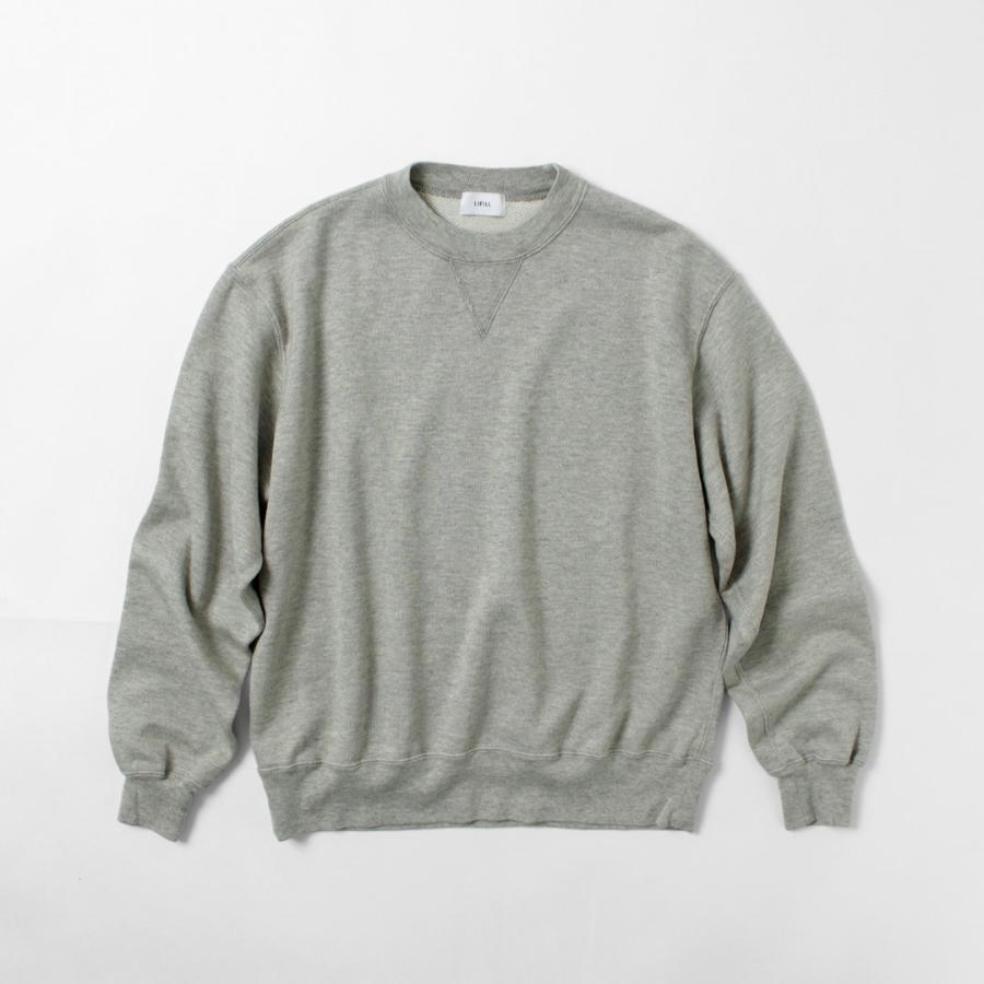 LIFiLL（リフィル） コットニー ベーシック スウェット / メンズ トップス 長袖 インナー スーピマコットン 無地 | LIFiLL | 06
