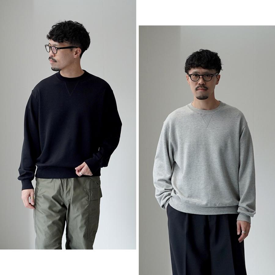 LIFiLL（リフィル） コットニー ベーシック スウェット / メンズ トップス 長袖 インナー スーピマコットン 無地 | LIFiLL | 08