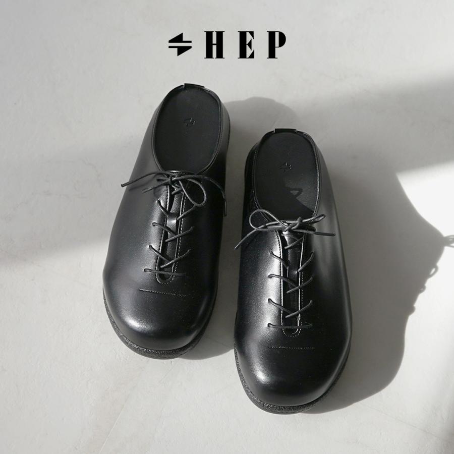 HEP（ヘップ） Koen コウエン レースアップサボ / サンダル つっかけ シューズ メンズ レディース ユニセックス フェイクレザー | HEP