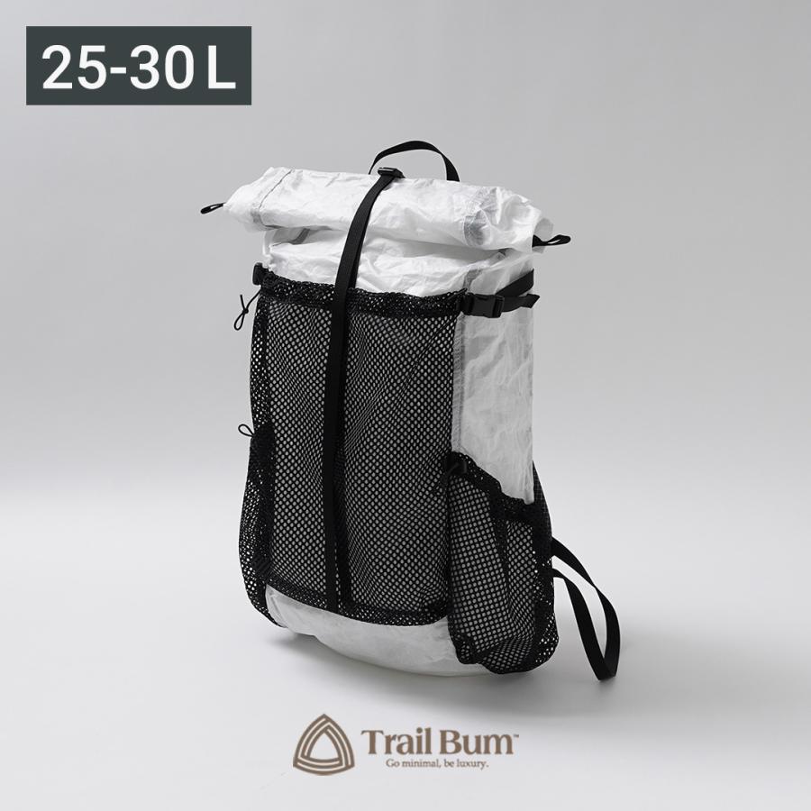 TRAIL BUM（トレイルバム） ファブ アルーラ グラフライト バックパック / メンズ リュック UL ウルトラライト 軽量 防水 25-30L | TRAIL BUM