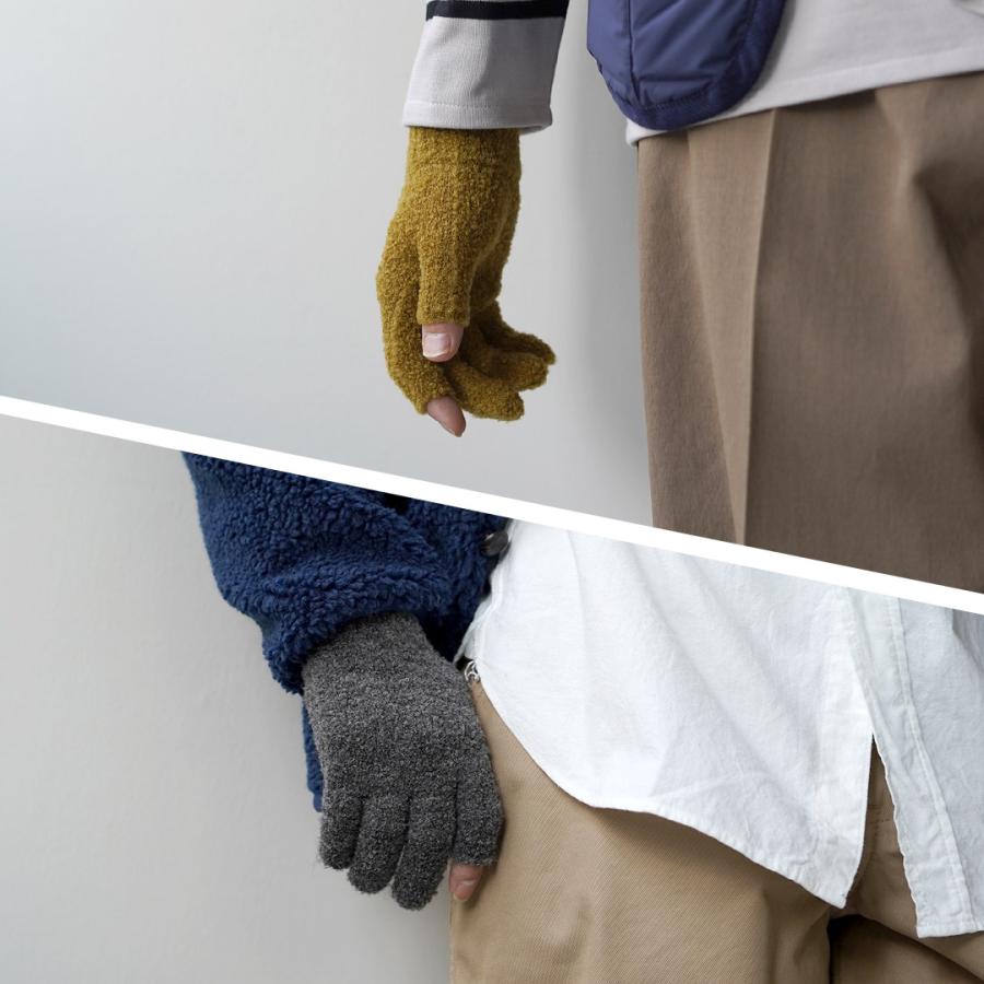 DECKA QUALITY SOCKS（デカ） 別注 アルパカ トリガーフィンガー グローブ / メンズ 手袋 ウール 日本製 SHOWATABE | decka Quality socks | 10