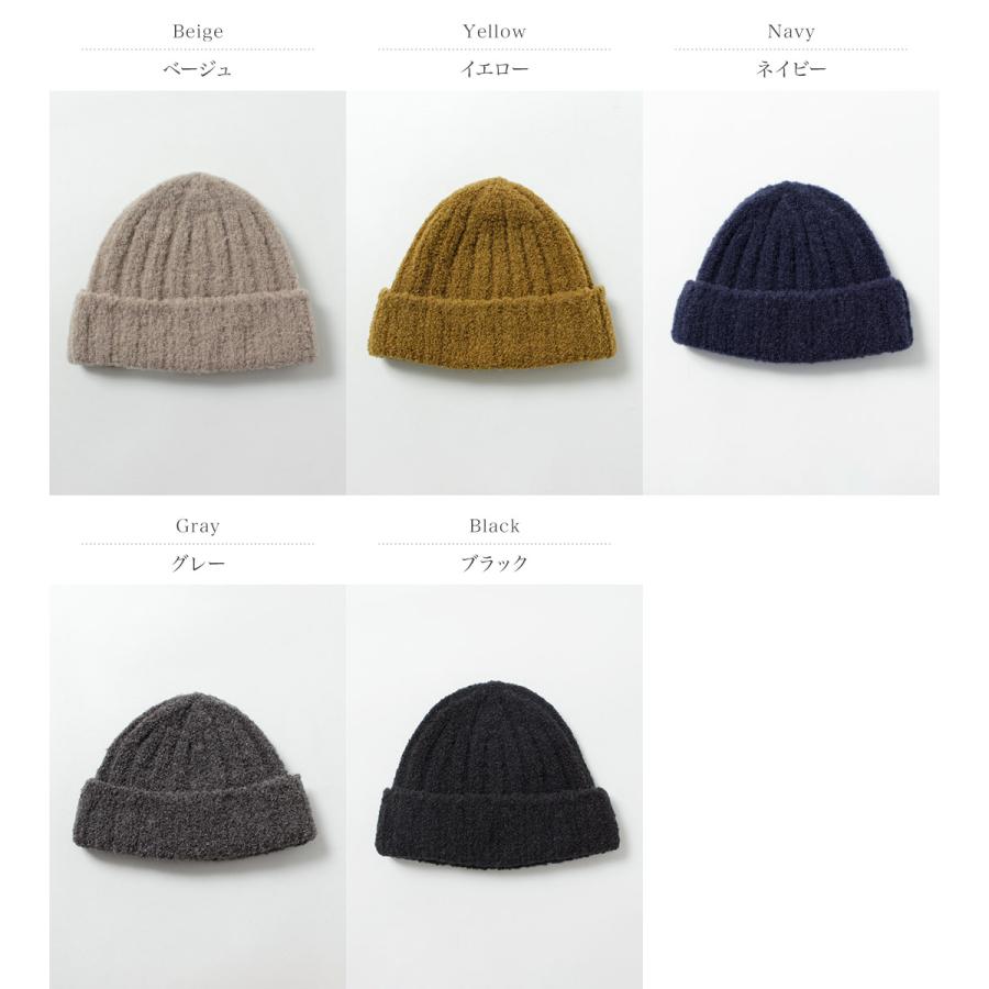 DECKA QUALITY SOCKS（デカ） 別注 アルパカ ワッチキャップ / ニット帽 ウール メンズ 日本製 SHOWATABE | decka Quality socks | 06