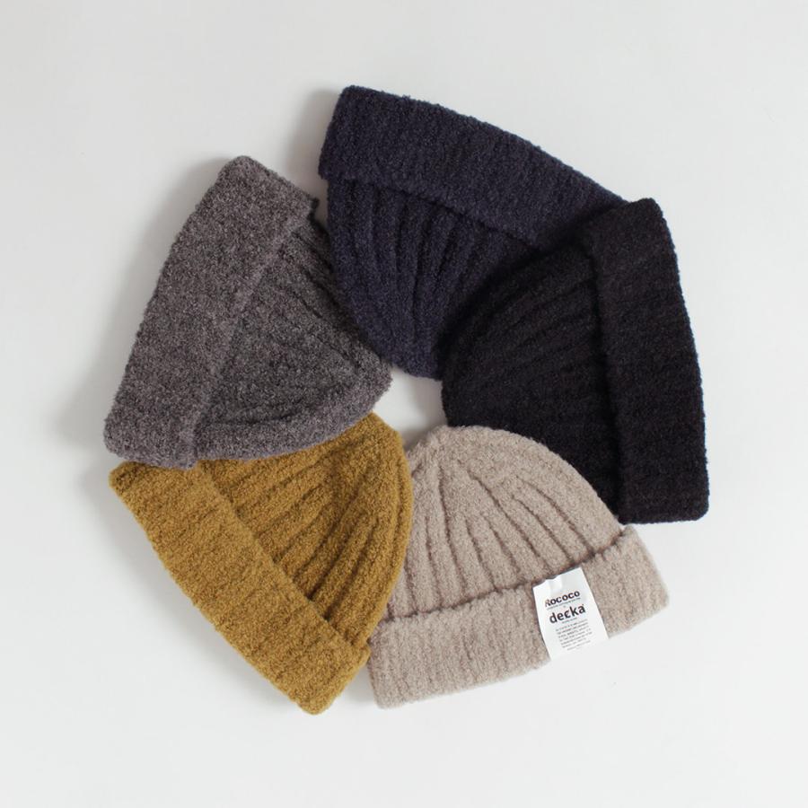 DECKA QUALITY SOCKS（デカ） 別注 アルパカ ワッチキャップ / ニット帽 ウール メンズ 日本製 SHOWATABE | decka Quality socks | 07