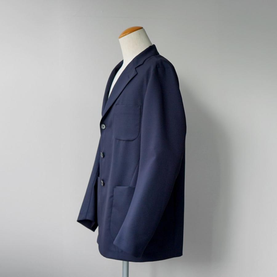 D.C.WHITE（ディーシーホワイト） サマーウール アンコンジャケット 日本製 / メンズ スーツ 紺ブレ | D.C.WHITE | 09