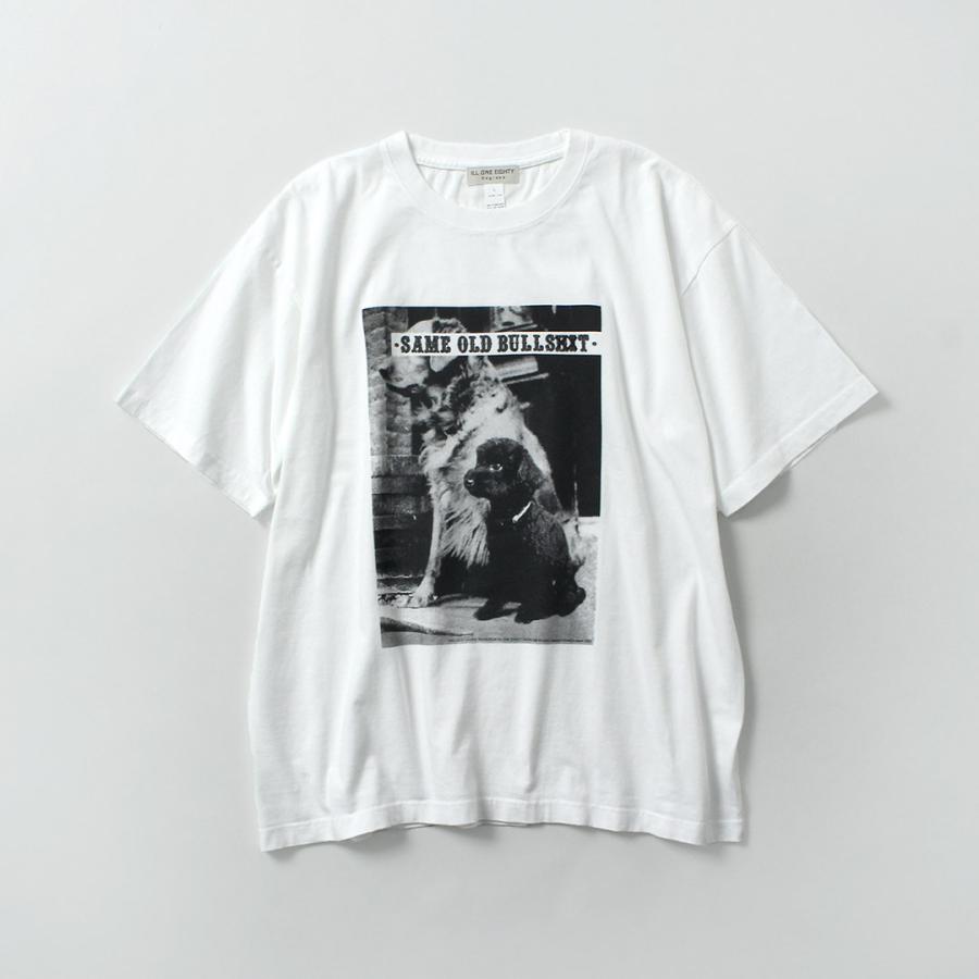 ILL ONE EIGHTY（イルワンエイティー） ドギードッグ Tシャツ / メンズ 半袖 丸胴 フォトプリント |  | 04