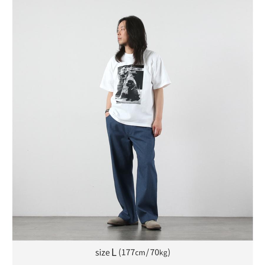 ILL ONE EIGHTY（イルワンエイティー） ドギードッグ Tシャツ / メンズ 半袖 丸胴 フォトプリント |  | 05