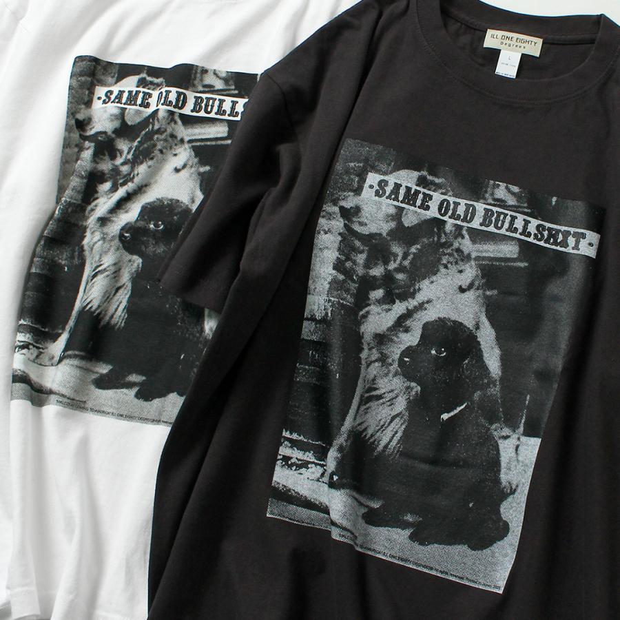 ILL ONE EIGHTY（イルワンエイティー） ドギードッグ Tシャツ / メンズ 半袖 丸胴 フォトプリント |  | 10