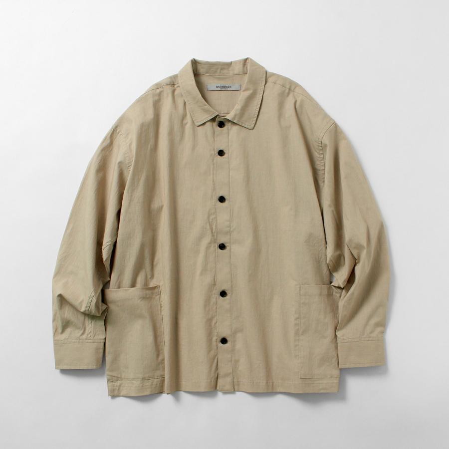 BASISBROEK（バージスブルック） オルガン コットンリネン シャツジャケット 日本製 / メンズ |  | 04