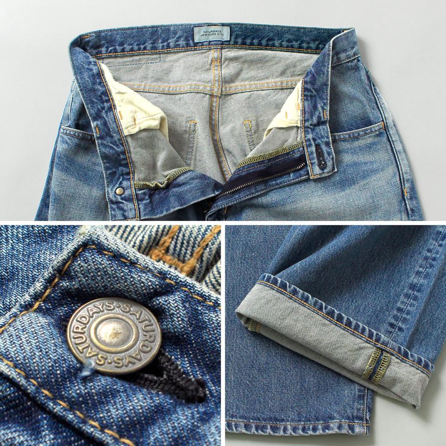 SATURDAYS NYC（サタデーズ ニューヨークシティ） タケル リラックスド デニム パンツ ワイドストレート 日本製 / メンズ | Saturdays NYC | 13