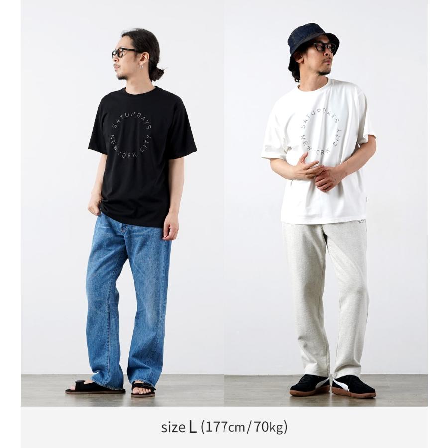 SATURDAYS NYC（サタデーズ ニューヨークシティ） サーキュラー サタデーズ ロゴ Tシャツ / 半袖 メンズ |  | 08