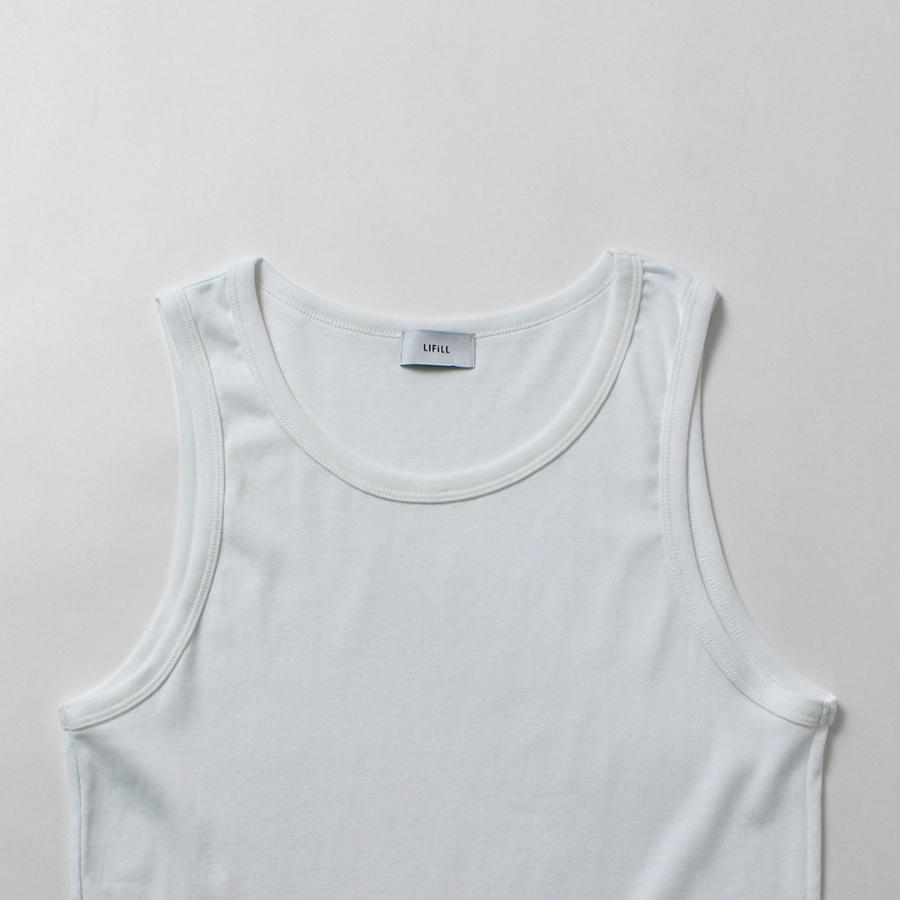 LIFiLL（リフィル） コットニー タンクトップ メンズ 日本製 / COTTONY ノースリーブ スーピマコットン | LIFiLL | 09