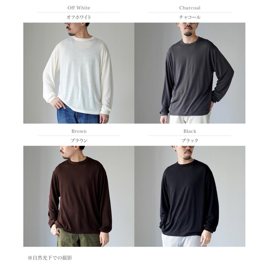 LIFiLL（リフィル） ウーリッシュ ロングスリーブ TEE メンズ / メンズ トップス カットソー 長袖 ウール | LIFiLL | 05