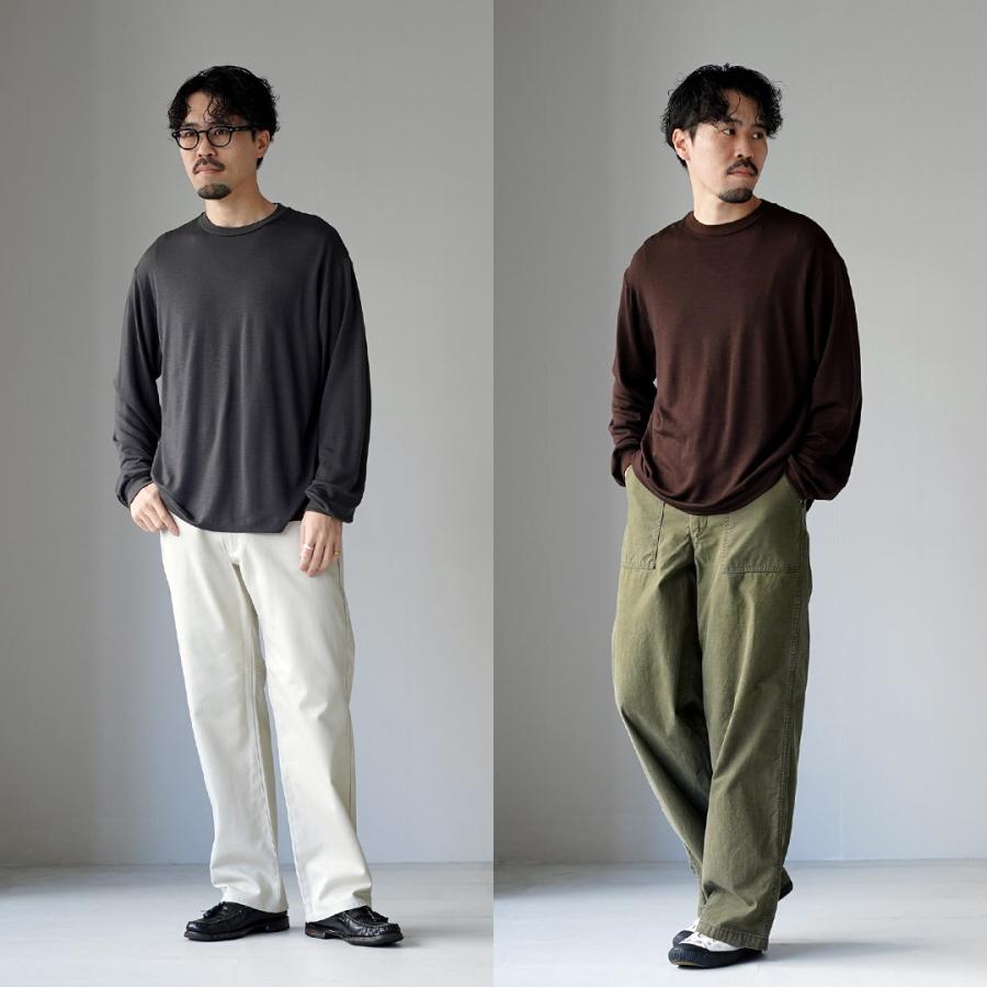 LIFiLL（リフィル） ウーリッシュ ロングスリーブ TEE メンズ / メンズ トップス カットソー 長袖 ウール | LIFiLL | 08