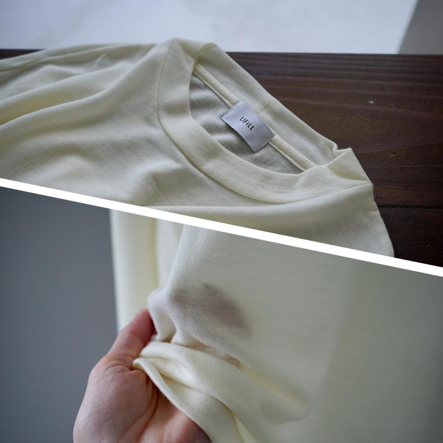 LIFiLL（リフィル） ウーリッシュ ロングスリーブ TEE メンズ / メンズ トップス カットソー 長袖 ウール | LIFiLL | 12