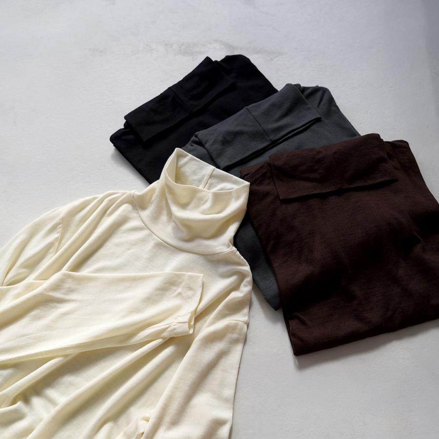 LIFiLL（リフィル） ウーリッシュ ハイネック ロングスリーブ TEE メンズ / メンズ トップス カットソー 長袖 ウール | LIFiLL | 11