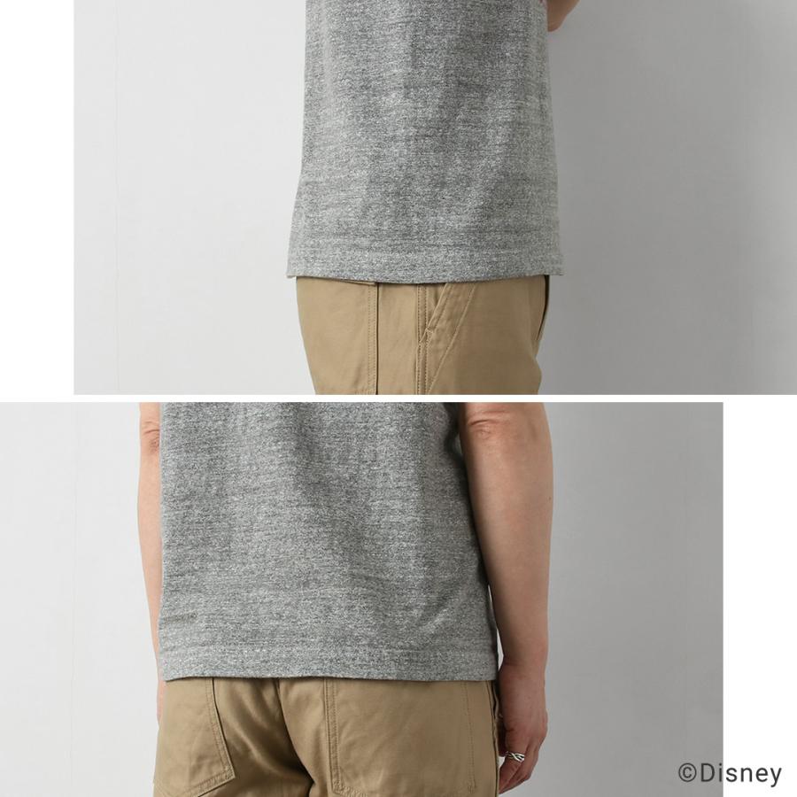 BARNS OUTFITTERS（バーンズ アウトフィッターズ） 吊編み ミッキー Tシャツ 日本製 / メンズ 半袖 | BARNS OUTFITTERS | 12