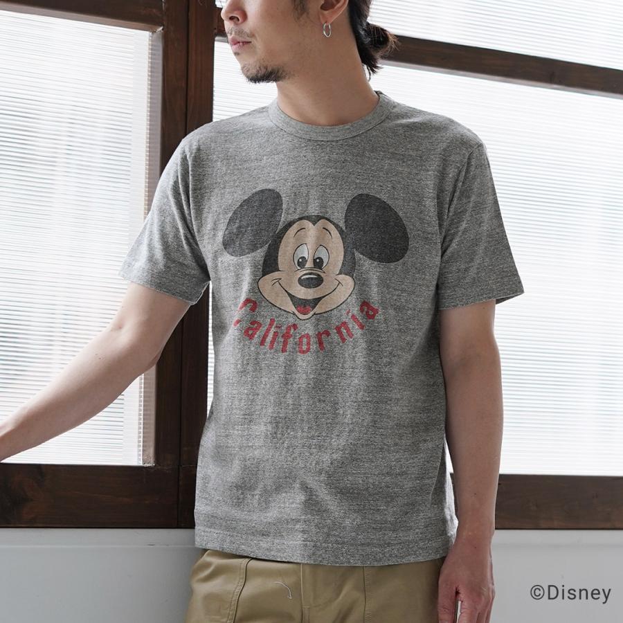 BARNS OUTFITTERS（バーンズ アウトフィッターズ） 吊編み ミッキー Tシャツ 日本製 / メンズ 半袖 | BARNS OUTFITTERS | 10